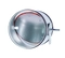 Shut-off damper with lip sealing system