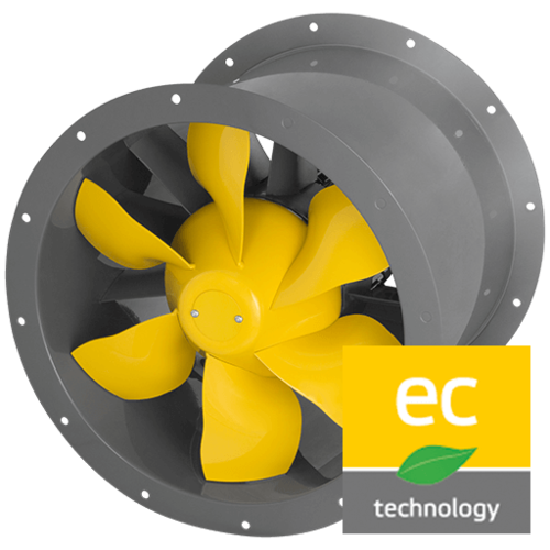 AL-EC - AXIALINE tube fan with EC motor