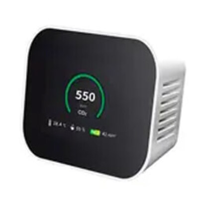 Cubic air quality meter CO2 & particulate