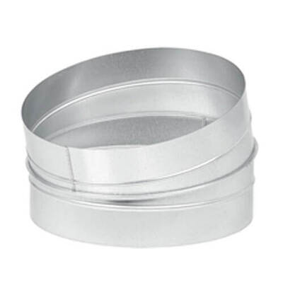 Segmented bend 15° with rubber sealing