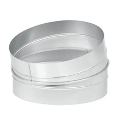 Segmented bend 15° with rubber sealing