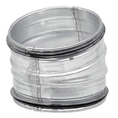 Bend 15° with rubber sealing