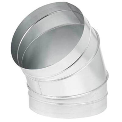 B4S - Segmented bend 45° with rubber sealing