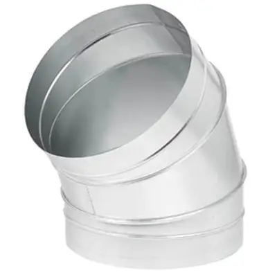 B4S - Segmented bend 45° with rubber sealing
