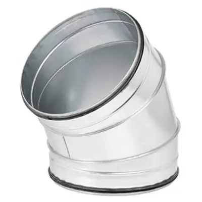 B4X S - Segmented bend 45° with rubber sealing