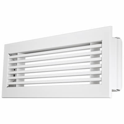 Aluminium/steel bar grille