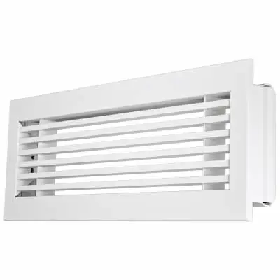 Aluminium/steel bar grille