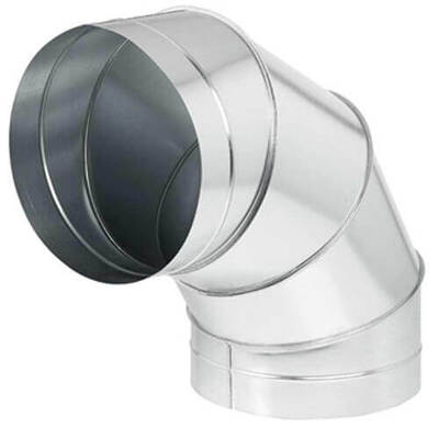 Segmented bend 90° with rubber sealing