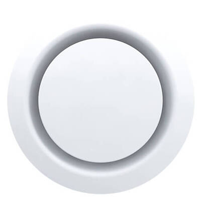 White plastic adjustable valve