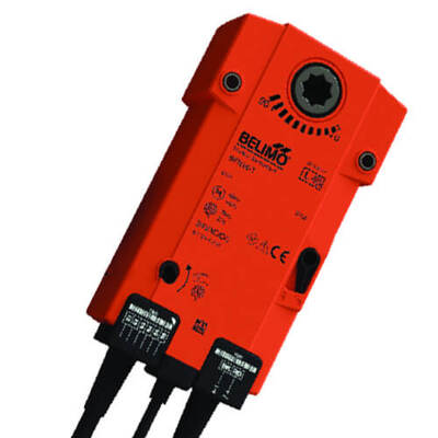 The spring return actuator BFN(T) is specially designed to remotely control fire dampers.
