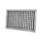 Industrial aluminium supply grille, adjustable 50 mm blades