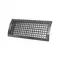 Circular-duct supply grille, 20 mm pitch