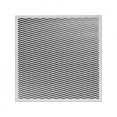 Perforated panel diffuser without frame