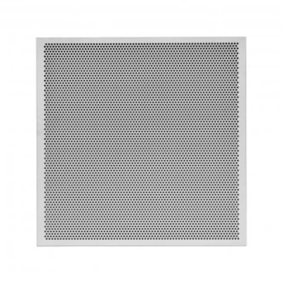 Perforated panel diffuser without frame