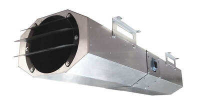 Axial impulse fans - Low profile shape