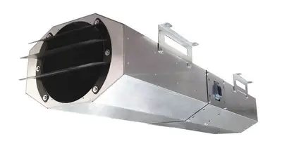 Axial impulse fans - Low profile shape