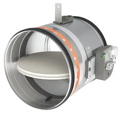 Rf-Technologies Optimised circular fire damper 60-90min
