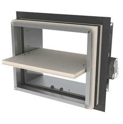 CU-LT-1S - Optimised rectangular surface-mounted fire damper up to 120'