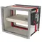 Rf-Technologies Rectangular fire damper 120min at 1500 Pa