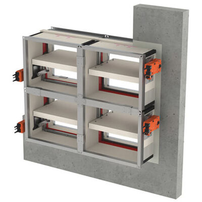 CU2/B - Battery assembly of max. 4 individual dampers