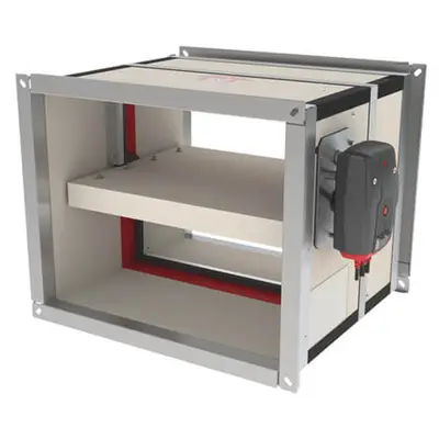 Rf-Technologies Wide-ranging rectangular fire damper up to 120min