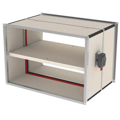 Rf-Technologies Wide-ranging rectangular fire damper up to 120min