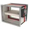 Rf-Technologies Rectangular fire damper 240min with a tunnel casing extension
