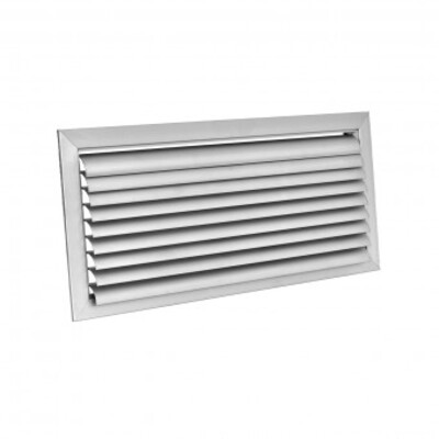Curved blade diffuser