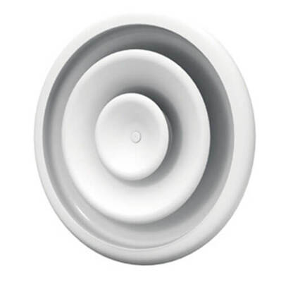 Grada International Circular diffuser with adjustable air pattern