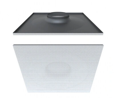 Grada International Perforated ceiling diffuser