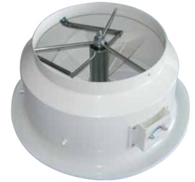 Thermostatic variable geometry diffuser