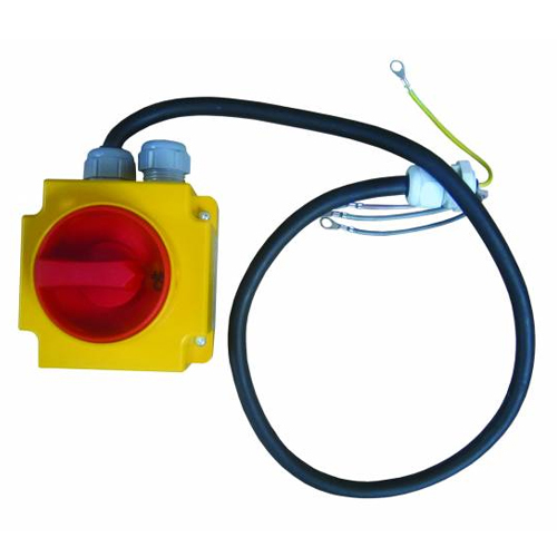 Disconnect switch for ATEX and Standard fans