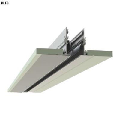 Linear slot diffuser with concealed mounting