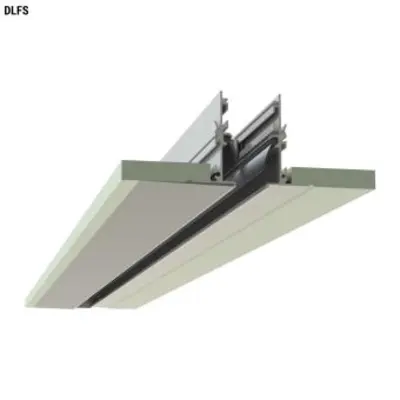 Linear slot diffuser with concealed mounting