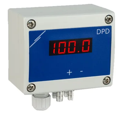 Dual differential pressure sensor - DC supply