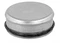 Galvanized steel end cap for accessories.