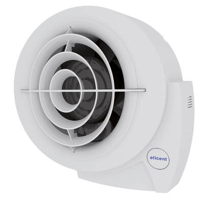 Low watt axial fan