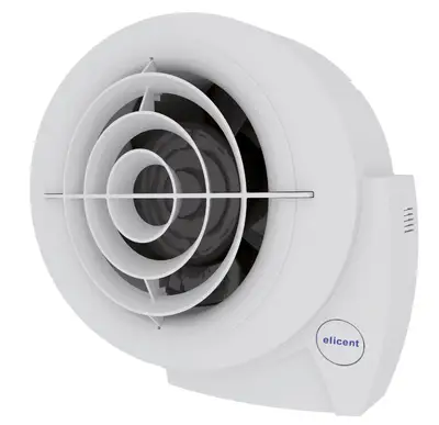Low watt axial fan