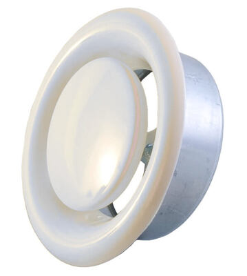 Steel exhaust air valve