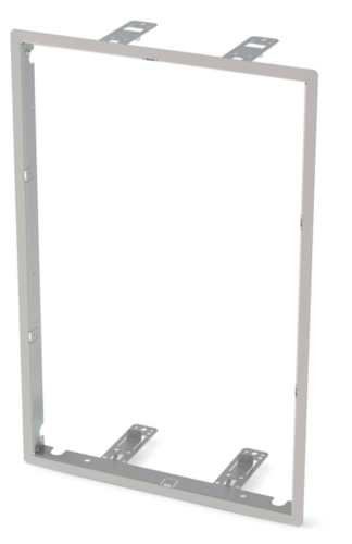 Build in mounting frame for all wall types