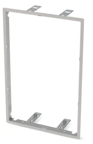 Build in mounting frame for all wall types