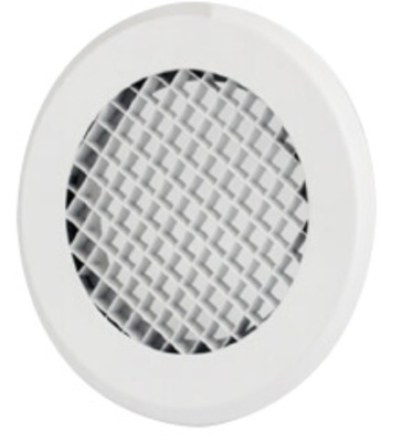 Eggcrate (without gasket) circular louvre