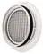 Eggcrate (without gasket) circular louvre