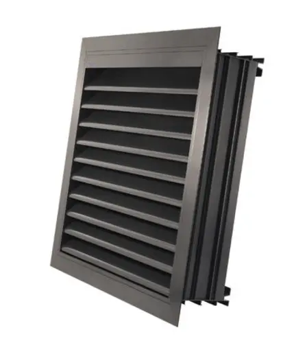 450 - Extremely water-resistant built-in louver