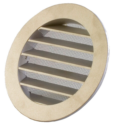AREL - Circular aluminium external louvre