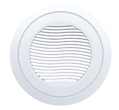 Extract vents and inlet vents with plastic adjustable flow