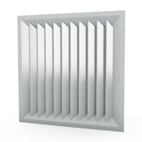 EE100 (RAL) - Multidirectional diffuser 1 way air pattern