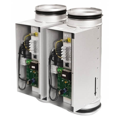 Electric duct heaters with built in controls EKA NV,-NI,-NIS