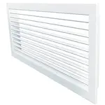 Grille with adjustable vanes