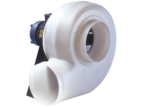 Centrifugal fans in plastic material